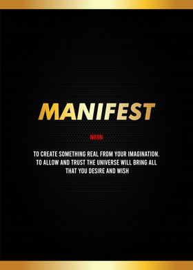 manifest definition