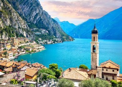 Lake Garda in Italy 