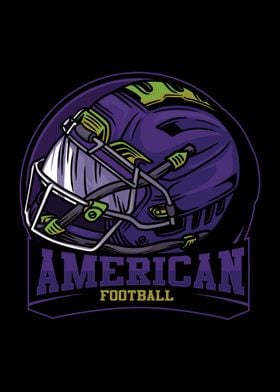 American Football Logo 03