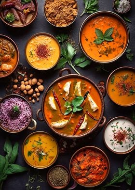 Vibrant Dishes of India 4