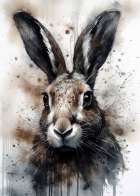 Rabbit Beauty Inked Bunny