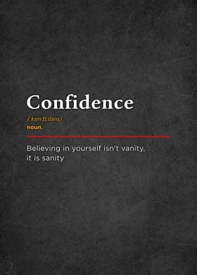 Confidence Definition