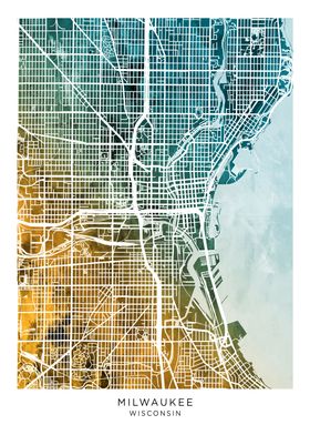 Milwaukee Wisconsin Map