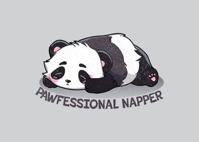 Professional napper panda