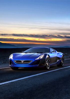 rimac sport car 