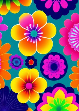 Colorful Floral pattern