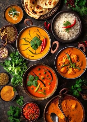 Vibrant Dishes of India 6