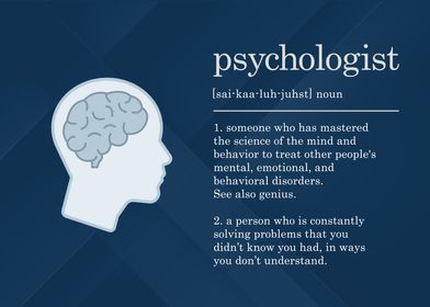 Psychologist Definition