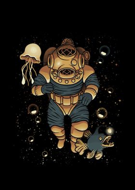 Scuba Diver Universe