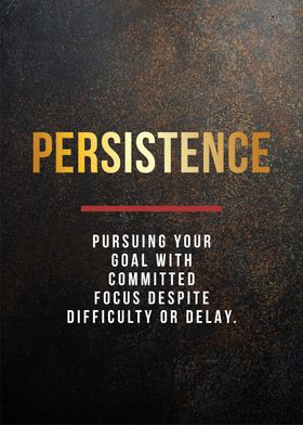 persistence defintion