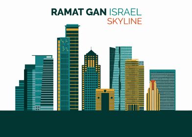 ramat gan skyline