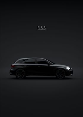 Audi RS3 2021 8Y Black
