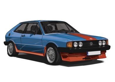 Scirocco MK1 Gulf Design