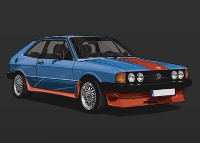 Scirocco MK1 Gulf Design