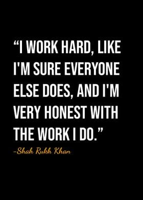 Shah Rukh Khan Quote 