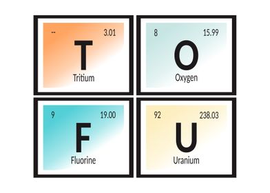 Tofu Table of Elements