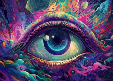 psychedelic third eye