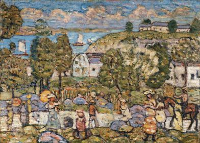 Landscape Near Nahant 1908