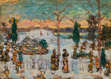 Snow in April Prendergast