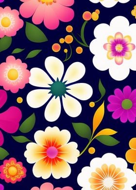 Colorful Floral Pattern