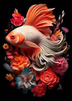 Flower fish
