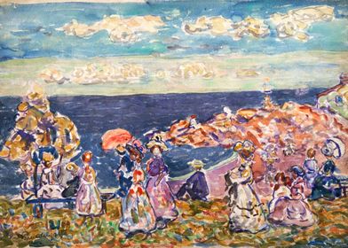 On the Beach Prendergast