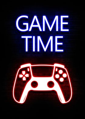 Game Time Neon Quotes