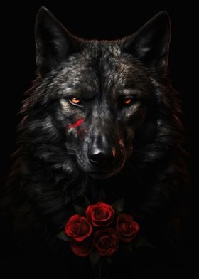dark red rose' Poster by Adel S |
