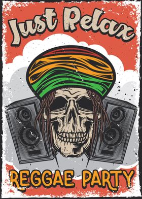 Rasta Skull Delight