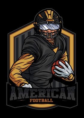 American Football Logo 05