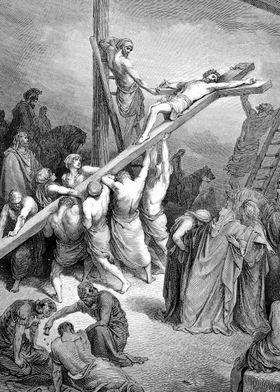 The Lifting of the Cross