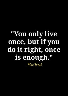 Mae West quotes 