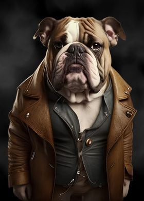 Bulldog Dod Portrait