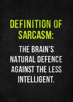 Definition of Sarcasm
