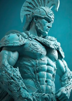 Spartan Warrior Statue