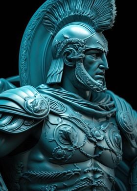 Spartan Warrior Statue