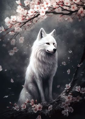 White Fox X Cherry Blossom