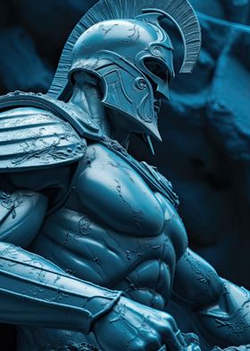 Spartan Warrior Statue