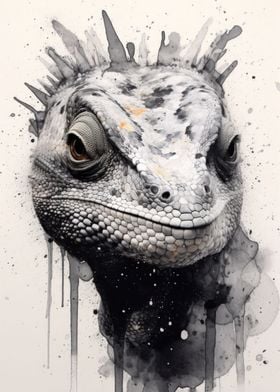 Chameleon Beauty Black Ink