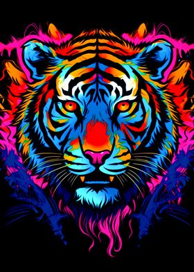 Colorful Tiger