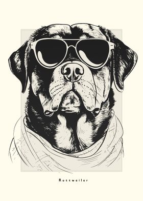 Rottweiler Illustration