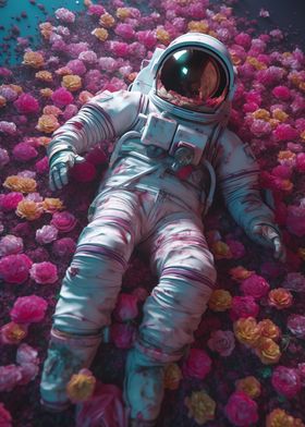 Astronaut Flower