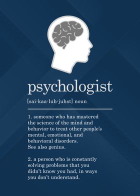 Psychologist Definition