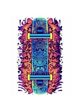 Skateboarding Skateboard