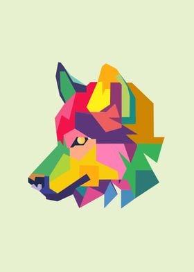 Animal DOG WPAP Art