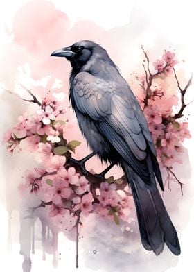Crow Cherry Blossom