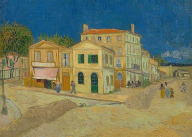 The yellow house van Gogh