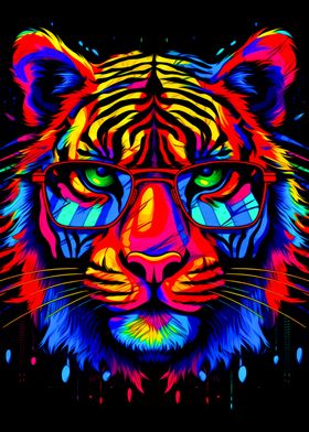 Colorful Tiger