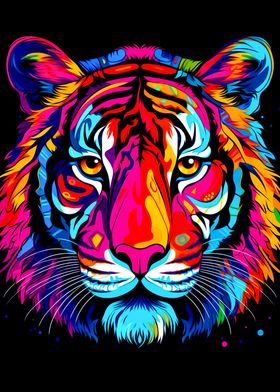 Colorful Tiger