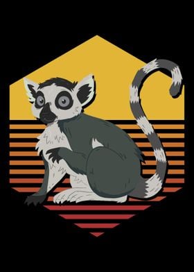 Retro Lemur